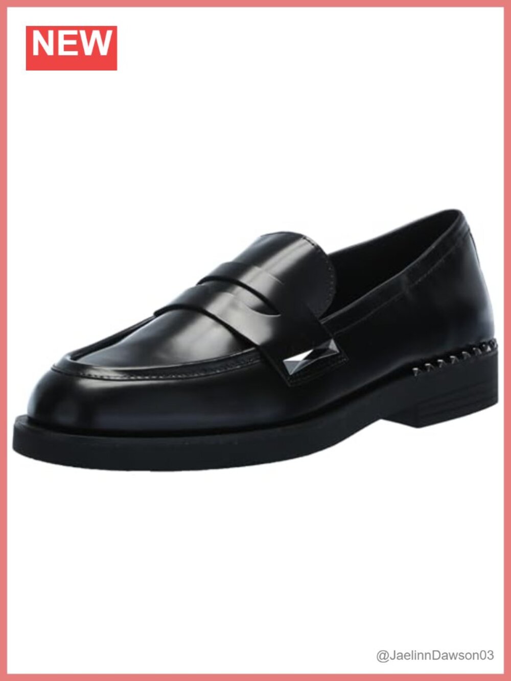 Women's Leather Loafers Slip-On Round Toe Comfort Cushioned Insole